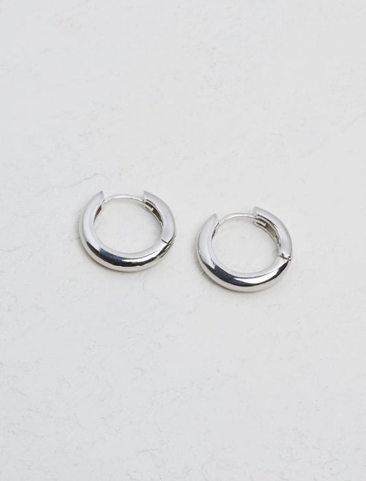 Silver Small Hoop Earrings