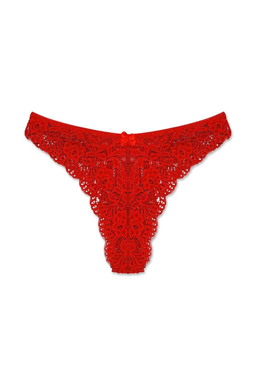 Brazilian Lace High Waist Women's Panties 7-Piece