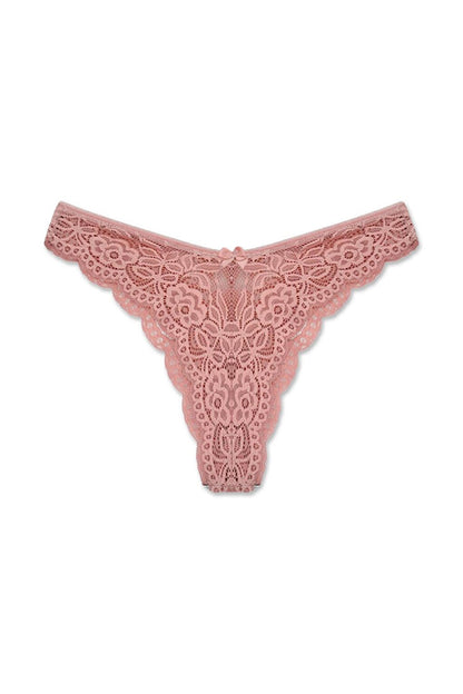 Brazilian Lace High Waist Women's Panties 5-pack