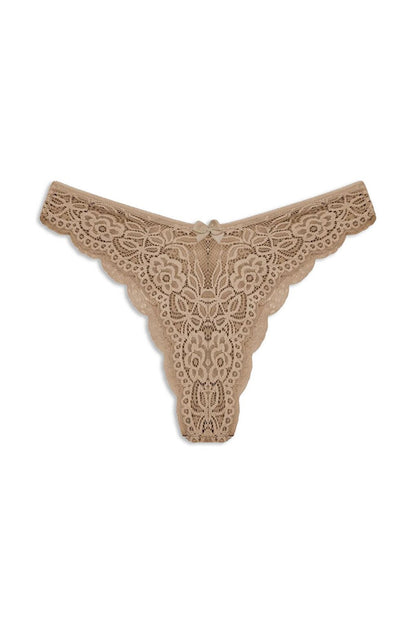 Brazilian Lace High Waist Women's Panties 7-Piece