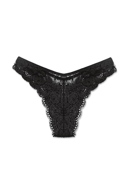 Brazilian Lace High Waist Women's Panties 3-Piece