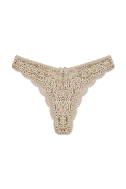 Brazilian Lace High Waist Women's Panties 3-Piece