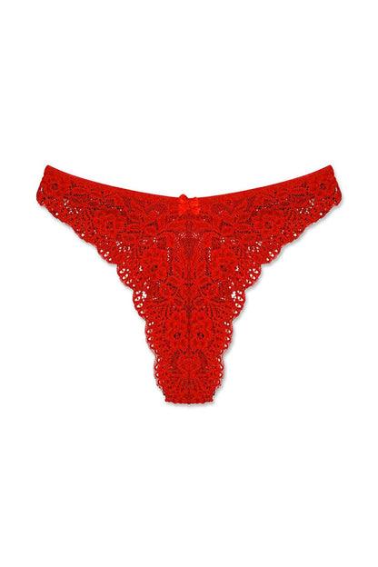 Brazilian Lace High Waist Women's Panties 5-pack