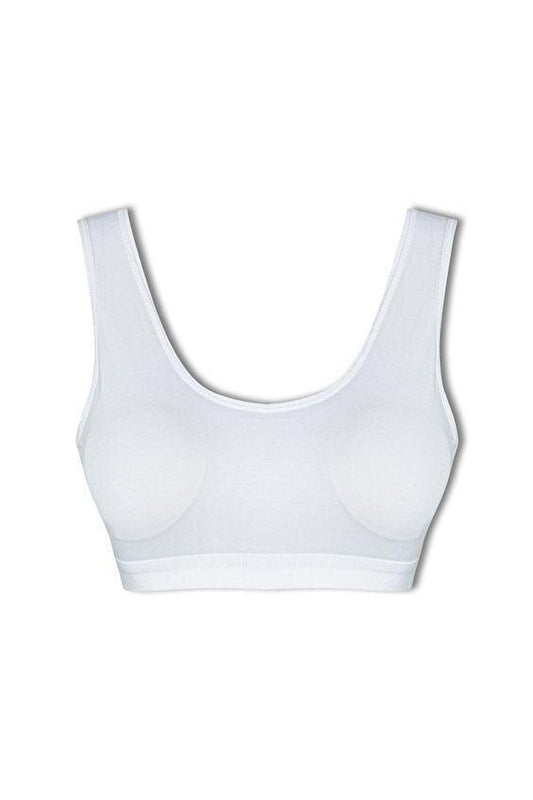 Women's Bustier with Removable Pads and Thick Straps