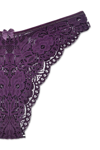 Brazilian Lace High Waist Women's Panties 2-pack