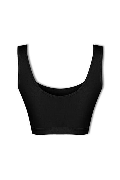 Women's Bustier with Removable Pads and Thick Straps