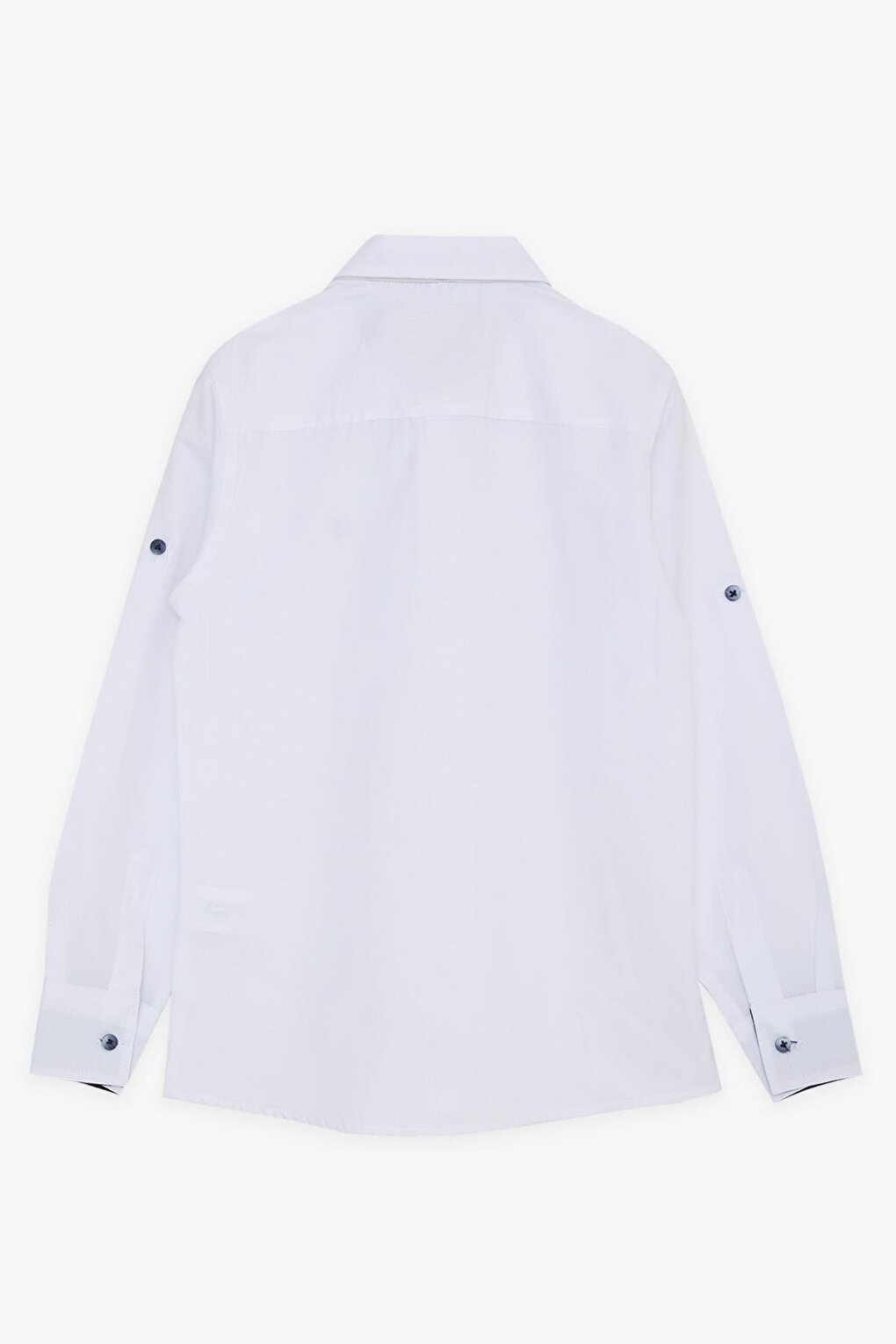 Boy's Shirt White with Bow Tie (Ages 8-12)