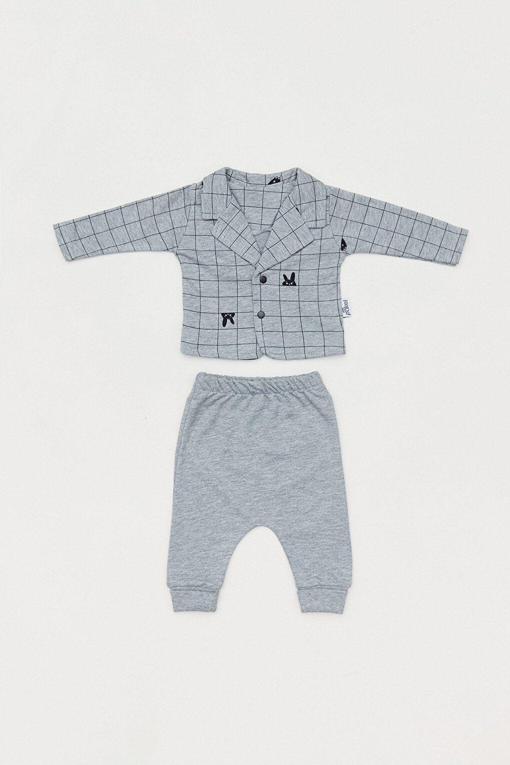 Plaid Patterned Baby 3 Piece Set