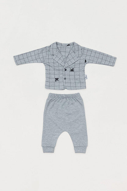 Plaid Patterned Baby 3 Piece Set