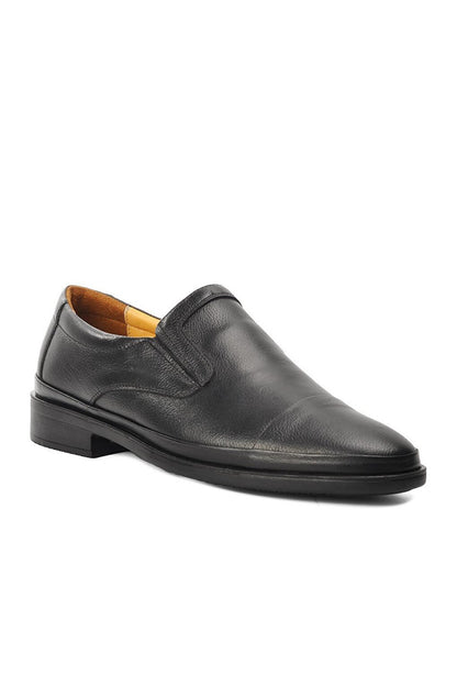 023 Black Genuine Leather Men's Casual Shoes