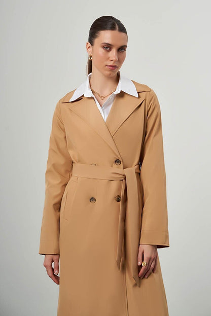 Bsc Classic Biscuit Trench Coat