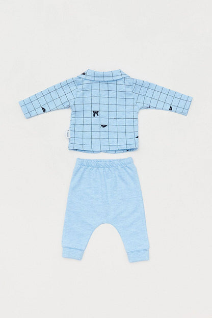 Plaid Patterned Baby 3 Piece Set