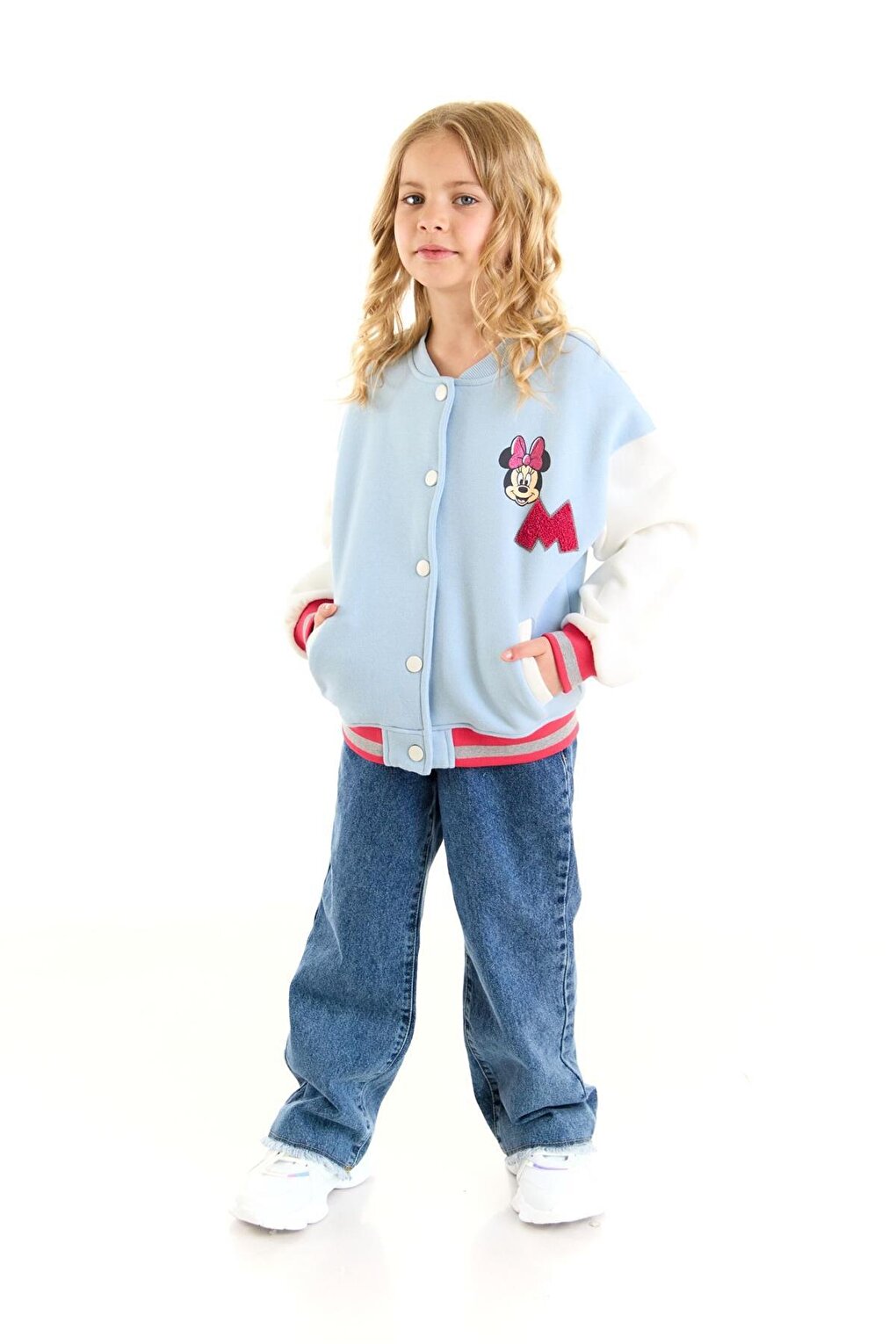 Minnie Mouse Licensed Kids College Jacket 21241