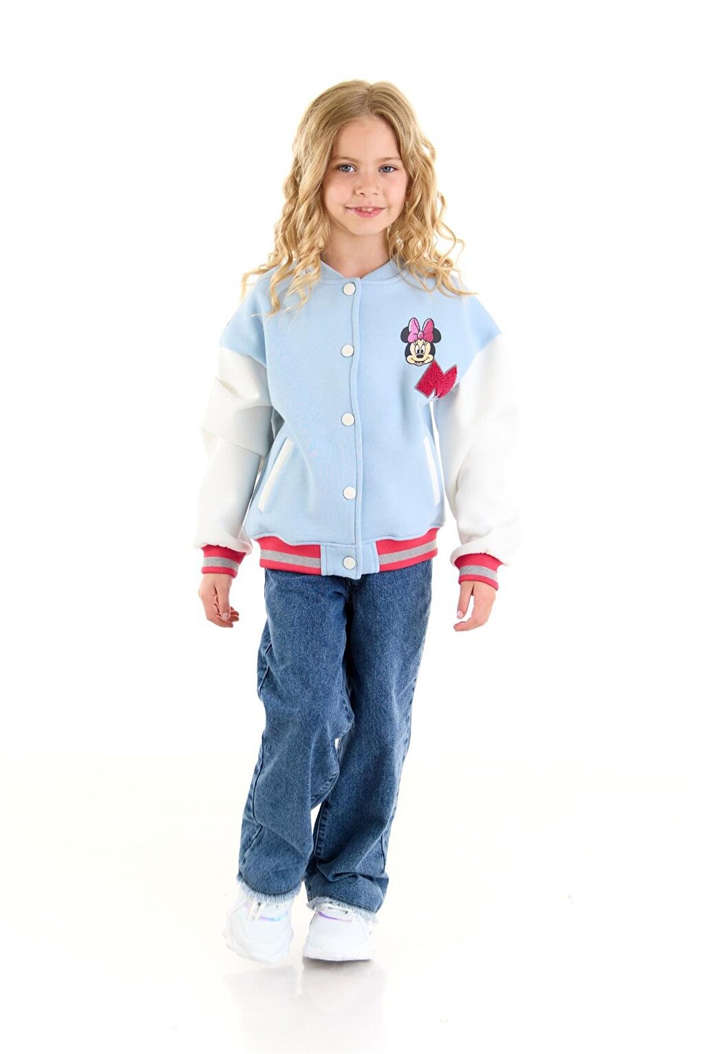 Minnie Mouse Licensed Kids College Jacket 21241