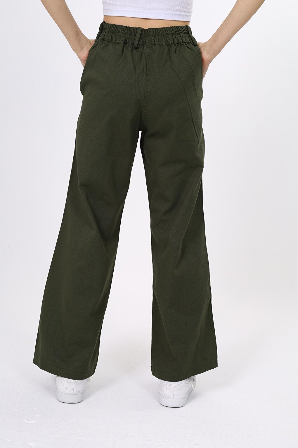 Girl's Gabardine Trousers 9-14 Years Lx248