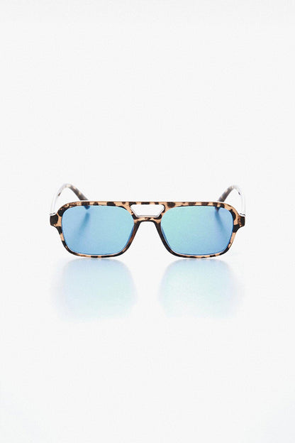 Rectangular Framed Sunglasses