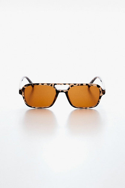 Rectangular Framed Sunglasses