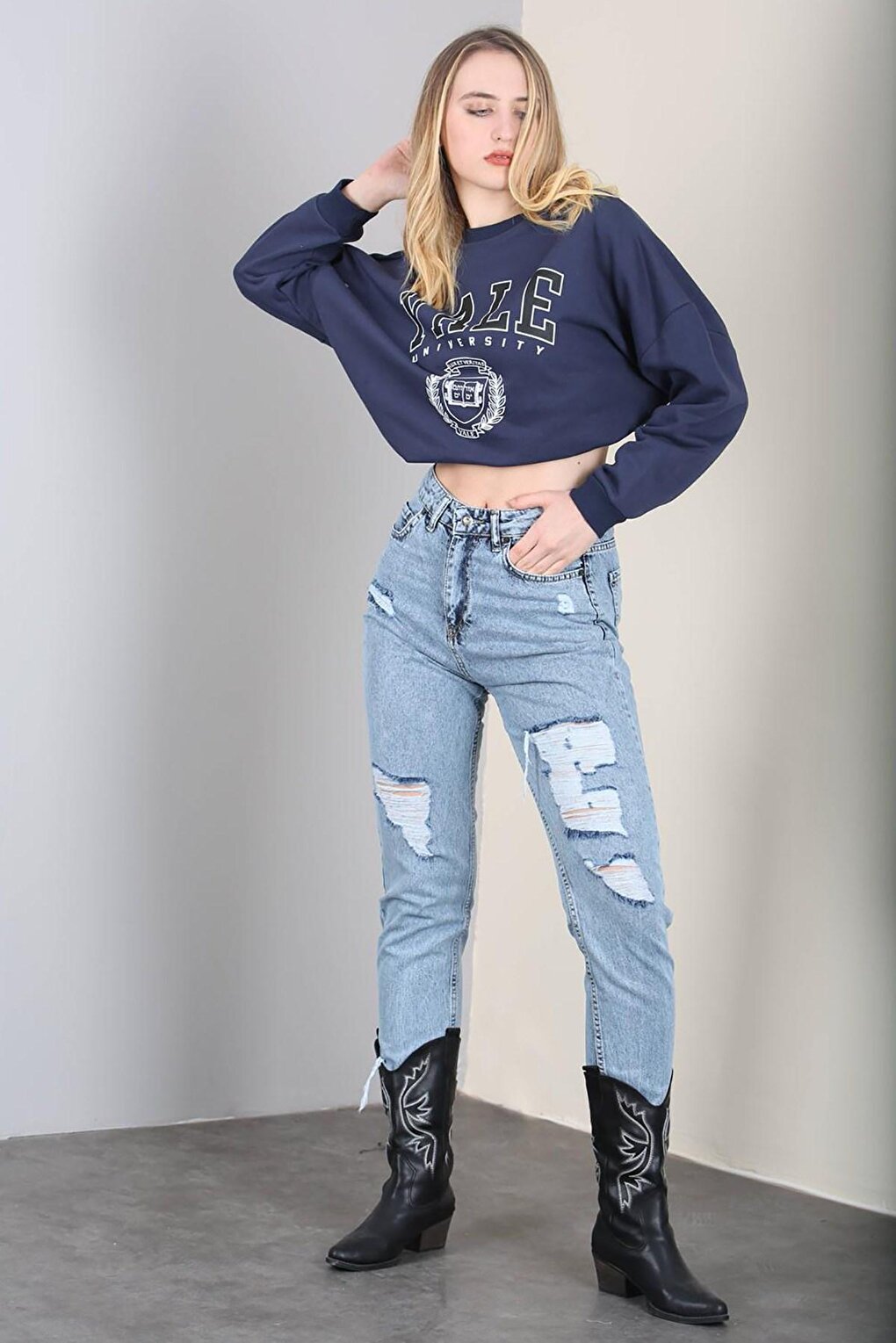 Blue Ripped Jeans MG1150