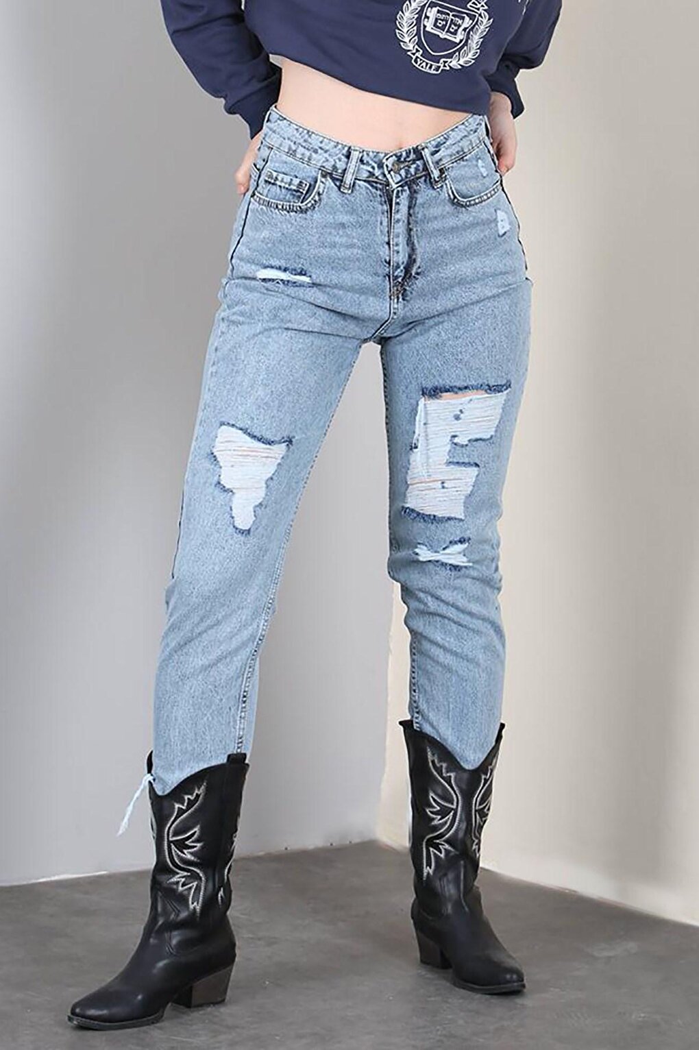 Blue Ripped Jeans MG1150