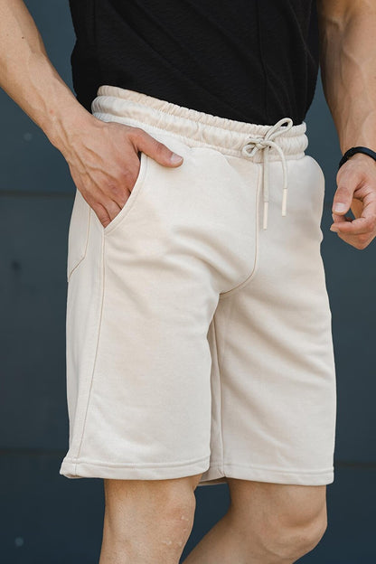 Woven Basic Men's Bermuda Shorts