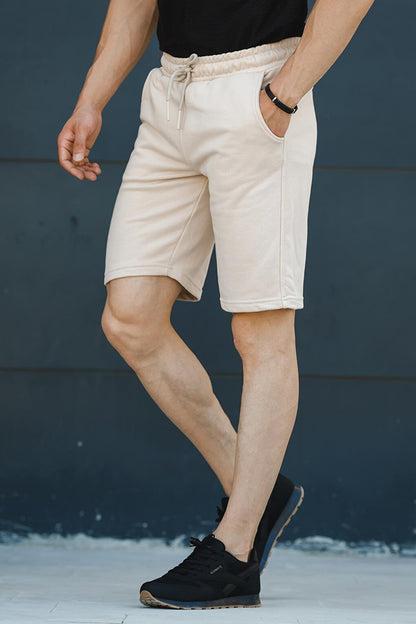 Woven Basic Men's Bermuda Shorts