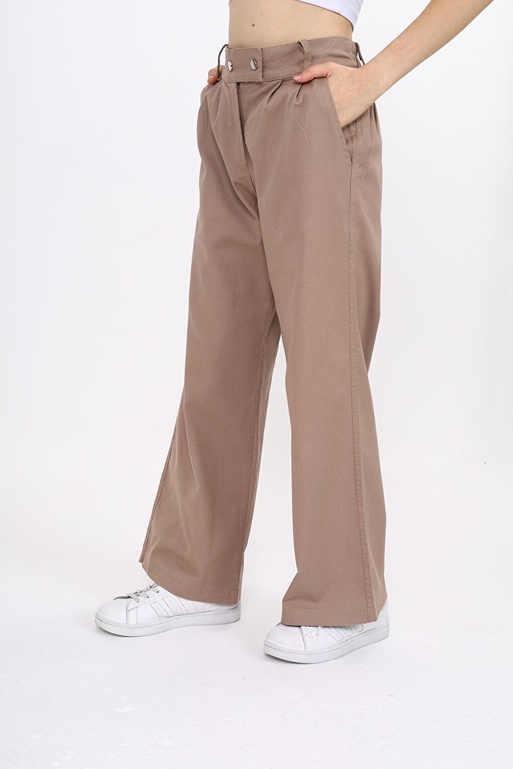 Girl's Gabardine Trousers 9-14 Years Lx248