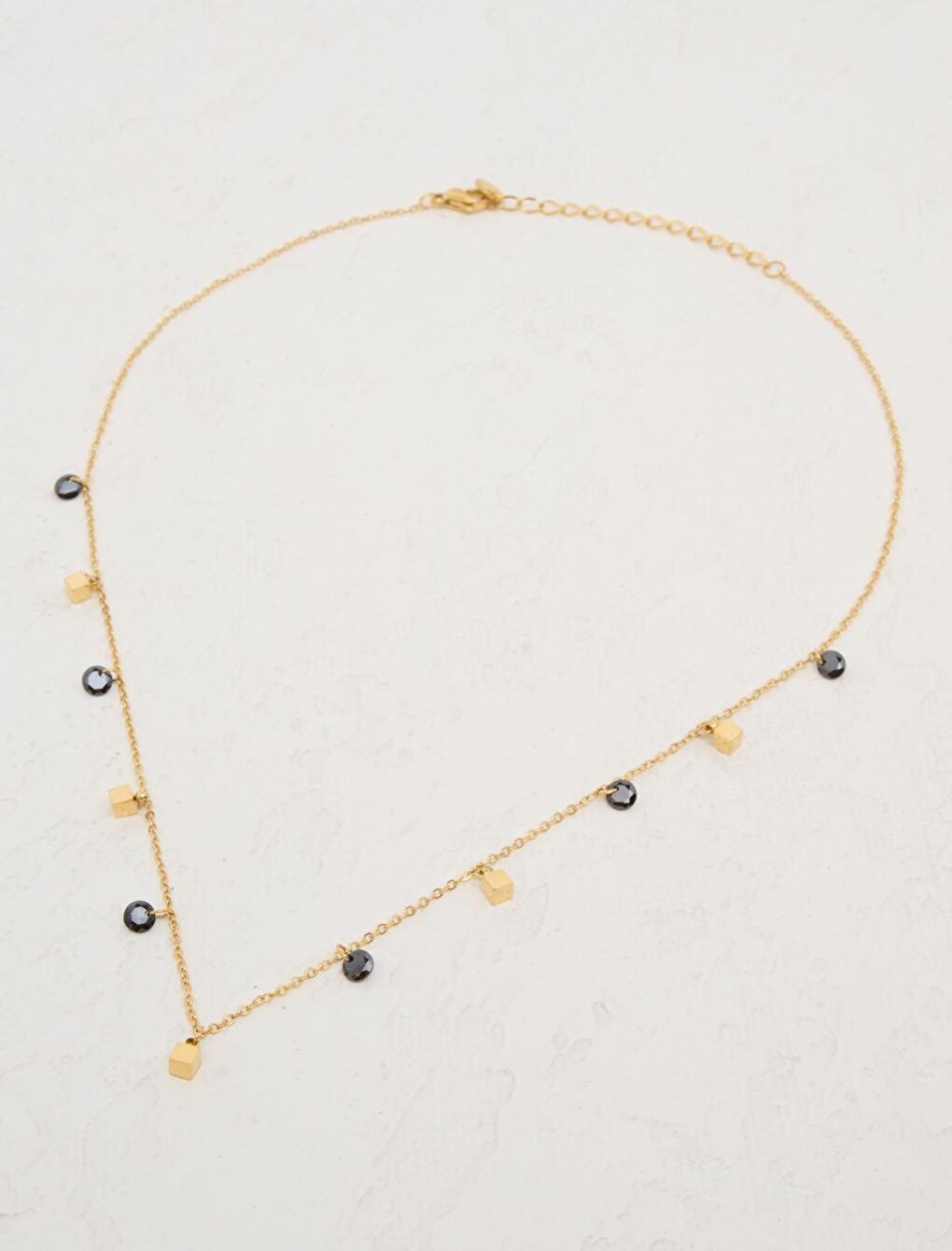 Gold Multi-Figure Adjustable Necklace