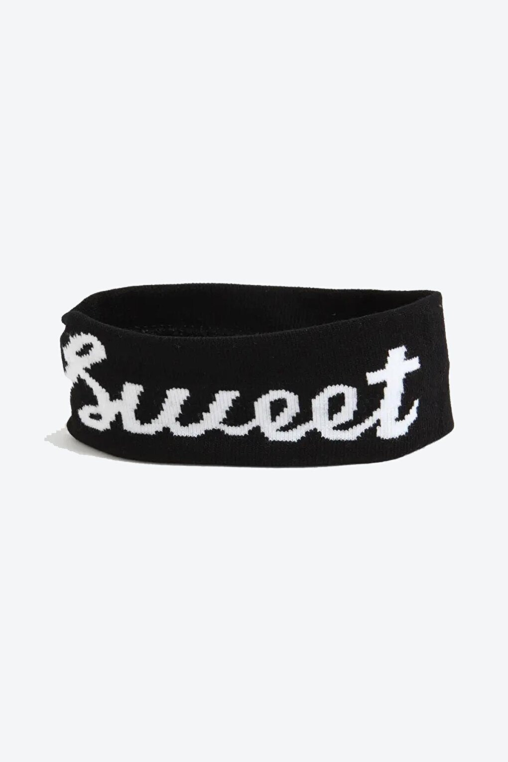 Sweet Embroidered Knitwear Sports Headband