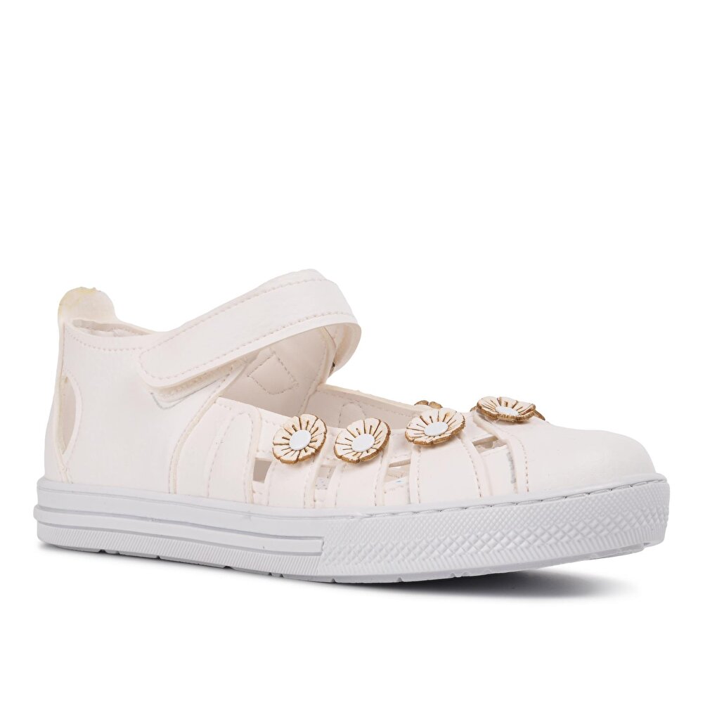 210106 White Comfort Girl's Casual Shoes