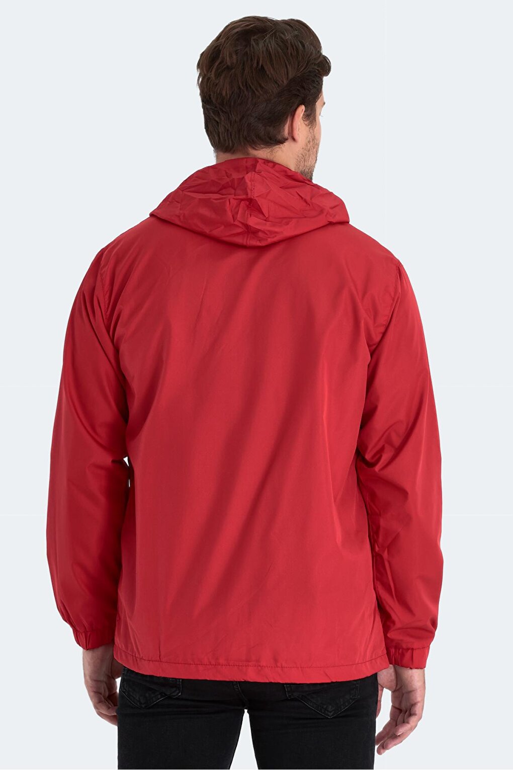 RAREN Men's Raincoat Red