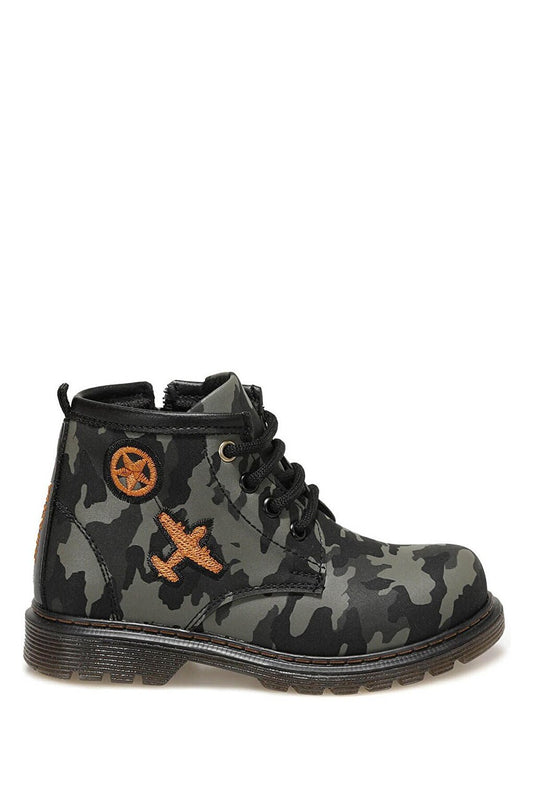 PANZER Khaki Boy's Boots