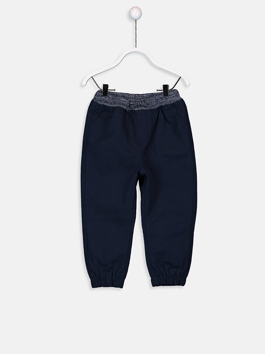 Baby Boy Gabardine Jogger Pants