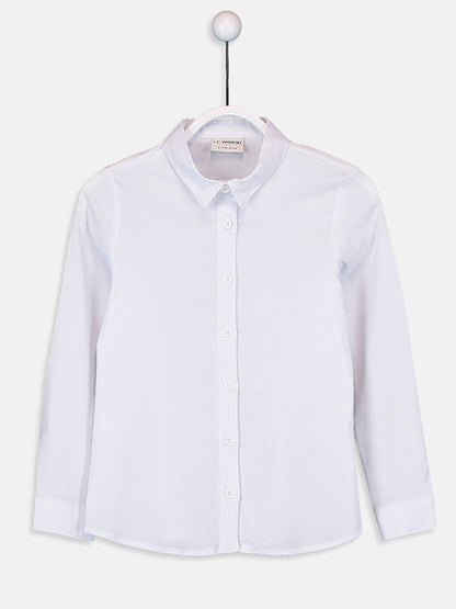 Poplin Girl's Shirt