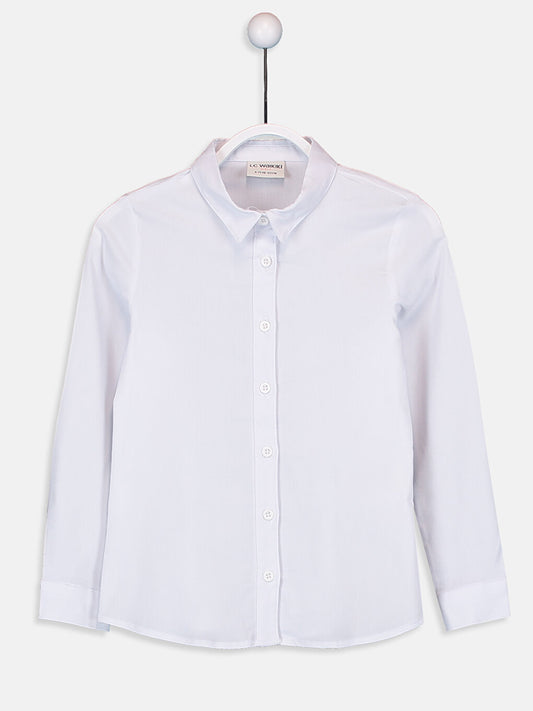 Poplin Girl's Shirt