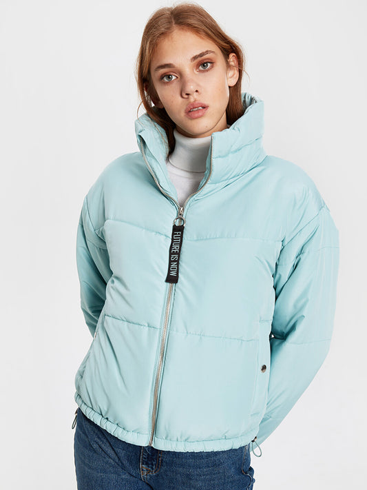 Long Sleeve Women's Puffer Jacket