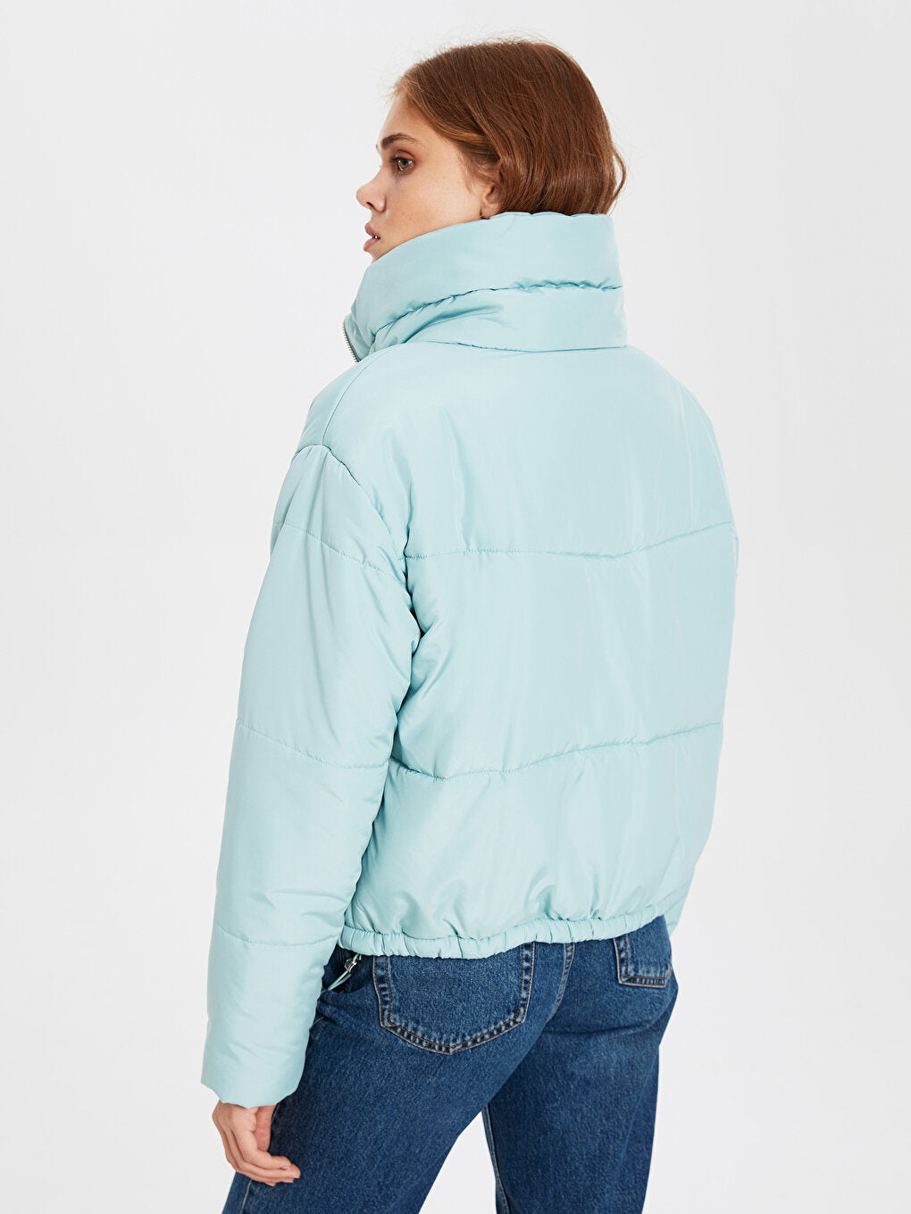 Long Sleeve Women's Puffer Jacket