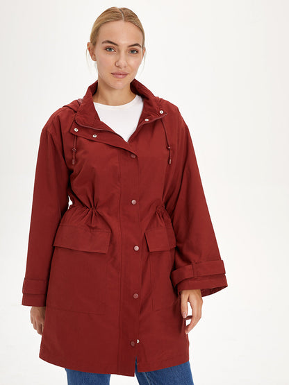 Hooded Long Sleeve Women's Coat