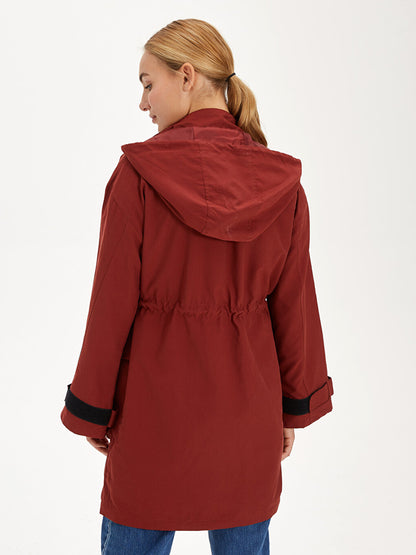 Hooded Long Sleeve Women's Coat