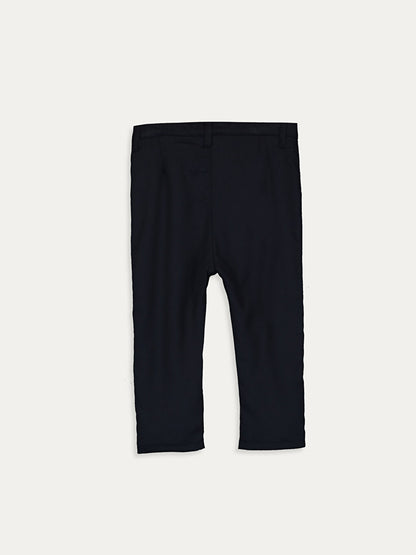 Basic Gabardine Baby Boy Trousers