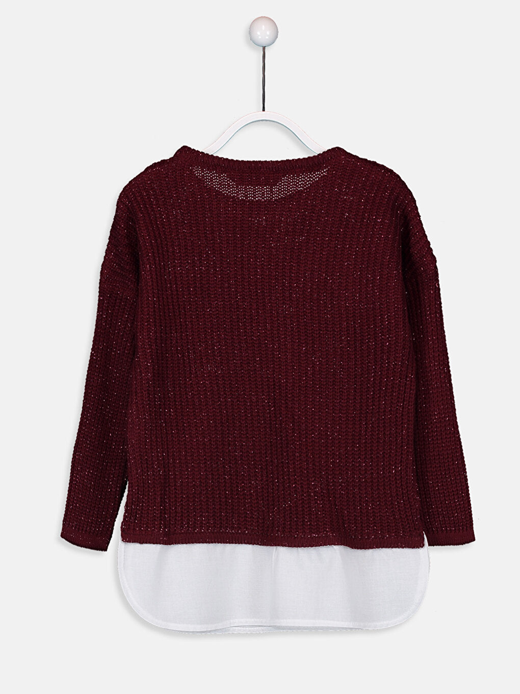 Crew Neck Girl's Sweater