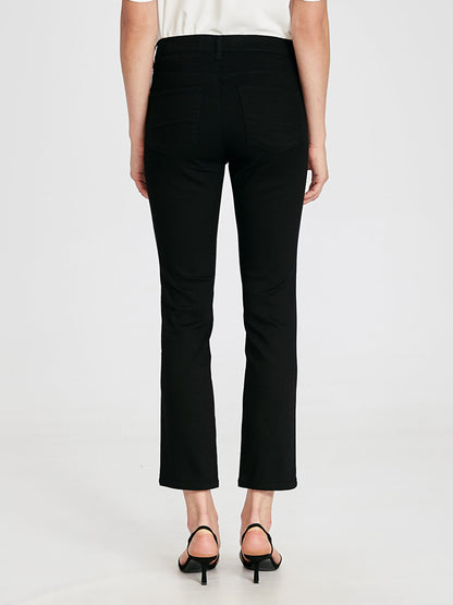 Women's Skinny Fit Straight Jean Trousers