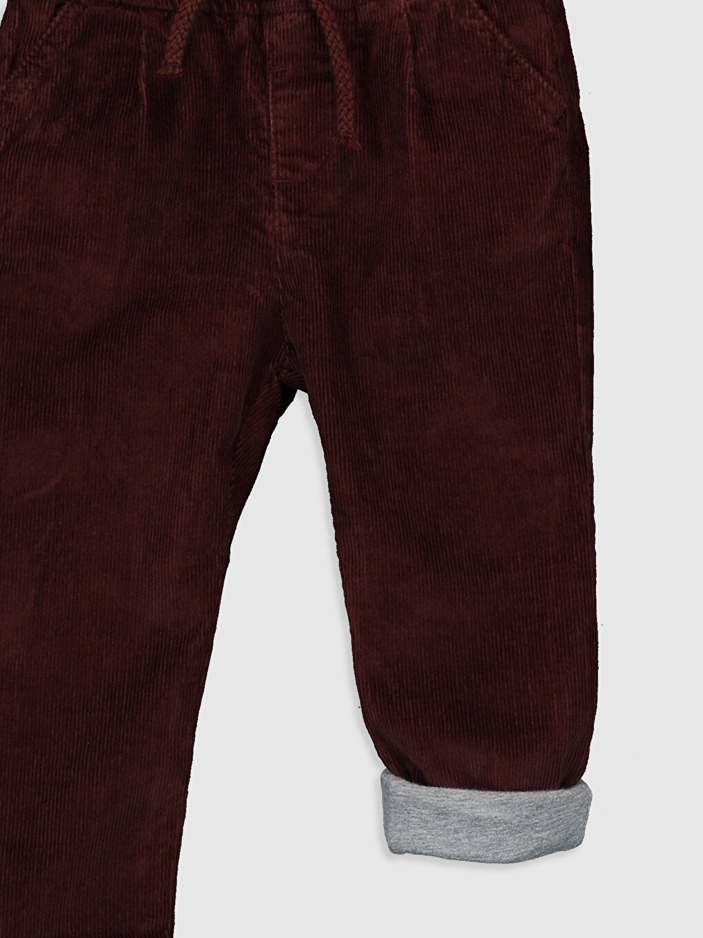 Basic Baby Boy Velvet Trousers