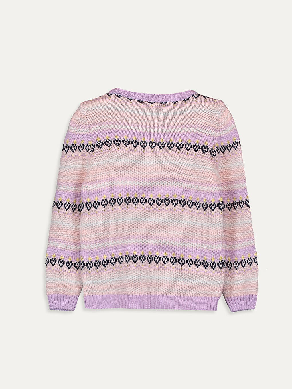 Crew Neck Girl's Sweater