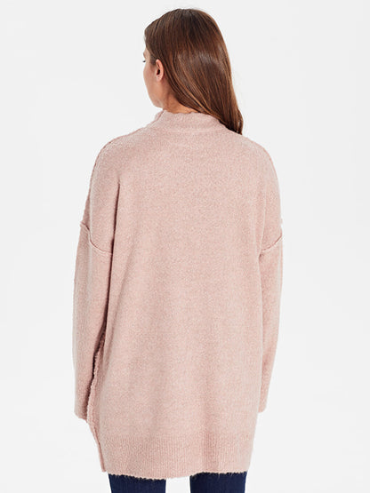 Half Turtleneck Oversize Women's Tunic