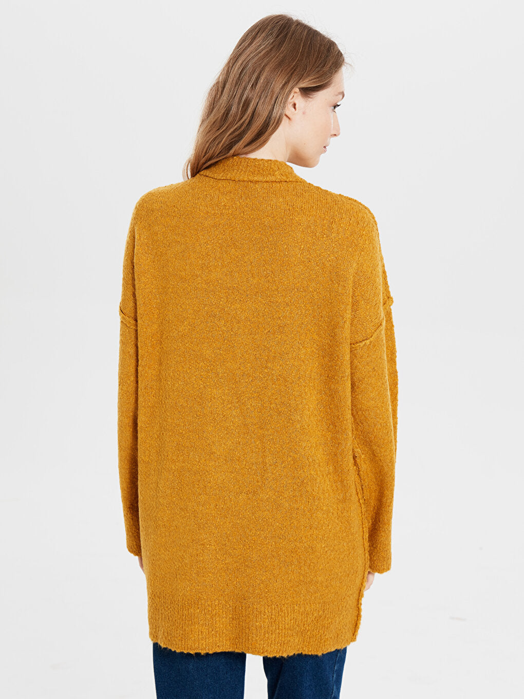 Half Turtleneck Oversize Women's Tunic