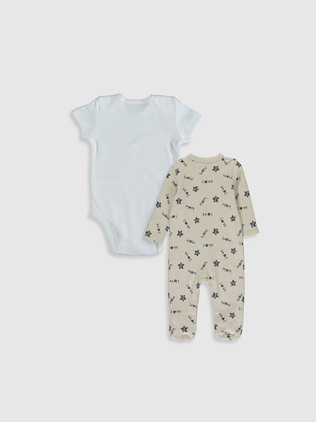 Organic Cotton Newborn Patterned Set 3-Piece