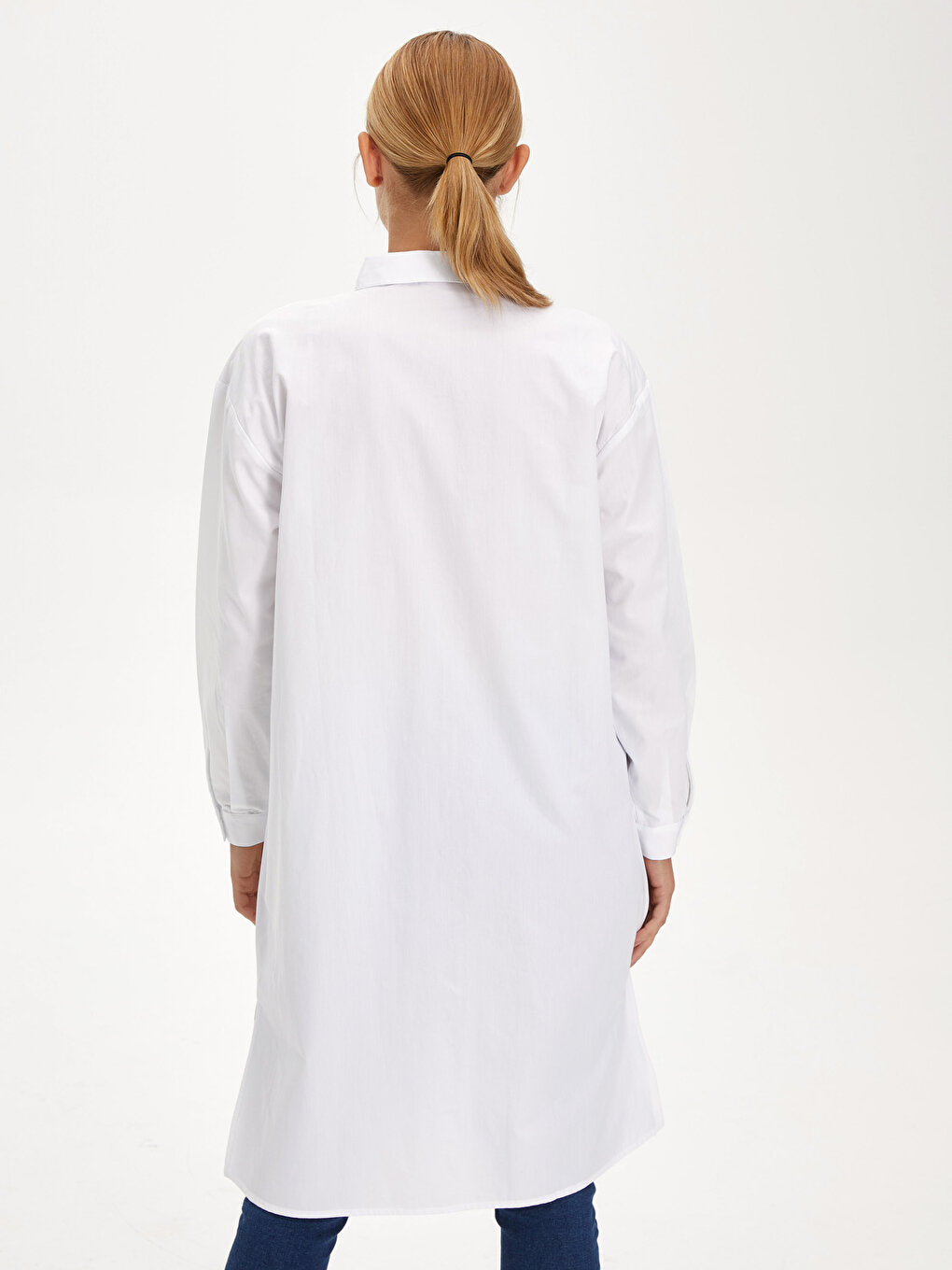 Oversize Poplin Women's Tunic