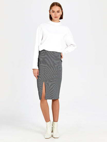 Slim Fit Straight Women's Skirt