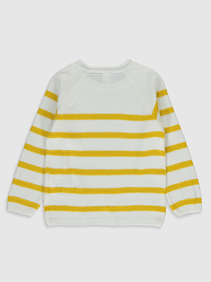 Crew Neck Baby Boy Sweater