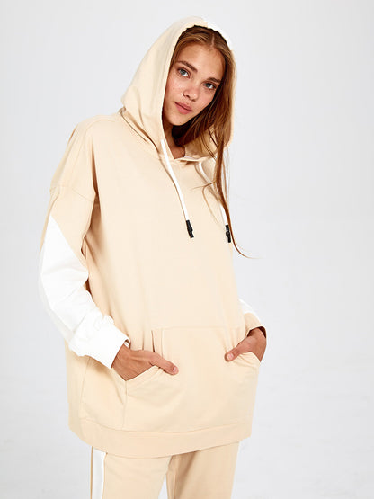 Hooded Long Sleeve Women's Pajama Top